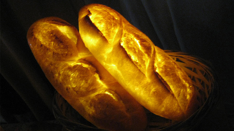 Illustration for article titled Lamps Made From Real Bread Must Smell Delicious